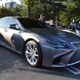Lexus had a lovely representative out, they brought the new LS500 prototype as well as an LC500 for people to get into and explore.
